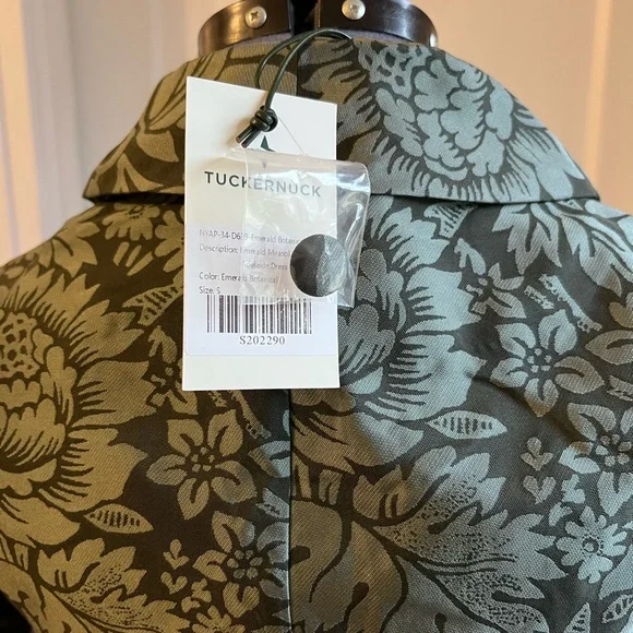 Tuckernuck Emerald Mirasol Jacquard Adelaide Dress - Picture 6 of 13